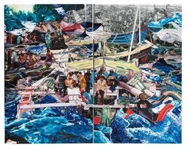 Jin Meyerson, Raft (Dyptich)