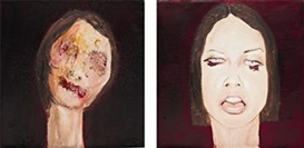 Daniel Hesidence, Two works: Vredd-00 #14; Vred-00 #8