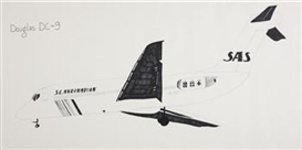 Aleksandra Mir, SAS-Douglas DC-9