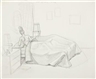 Kerry James Marshall, Preliminary Sketch for Black Painting