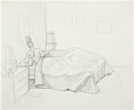 Kerry James Marshall, Preliminary Sketch for Black Painting