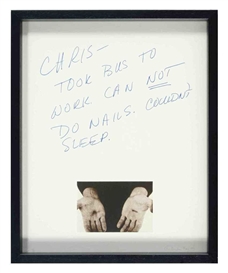 Chris Burden, Untitled