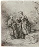 Pierre Francois Basan, Rembrandt, Abraham et son fils Isaac
