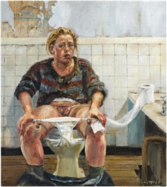 Jenny Saville, Self Portrait