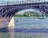 Gustave Caillebotte, Le Pont d'Argenteuil et la Seine