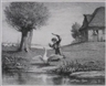 William Morris Hunt, The Goose boy