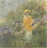 Louis Comfort Tiffany, Femme au chapeau