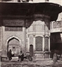 Felice A. Beato, James Robertson, Figures at the fountain of Sultan Ahmet III, Istanbul
