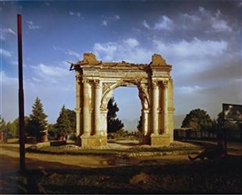 Simon Norfolk, King Amanullah’s Victory Arch built to celebrate the 1919 Independence from the British. Paghman, Kabul Province,
