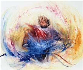 Daniel Hesidence, Untitled (post FARM Paintings)