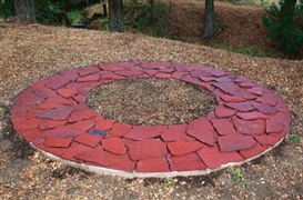 Richard Long, Red Fall Ring