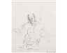 Maggi Hambling, Study of Sir George Solti conducting at Snape