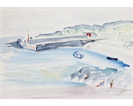 Nano Reid, Harbour scene
