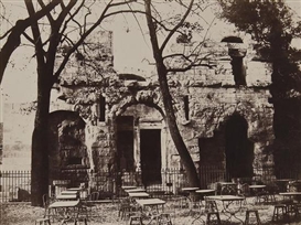 Édouard-Denis Baldus, Temple de Diane, Nimes,ca.1862