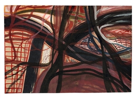 Franz Ackermann, Untitled (Mental map: Just another place for riot)