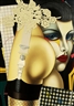 Shimon Okshteyn, Woman with a Painted Face