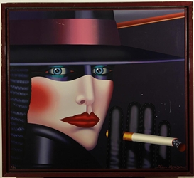 Shimon Okshteyn, Smoking Woman
