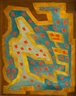 Oskar Fischinger, Untitled (Red Dots on Green)