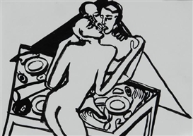 Josef Felix Müller, 2 Works: Untitled