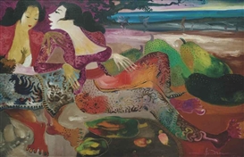 Hendra Gunawan, Wanita Menyusui Anak (Woman Nursing a Child)