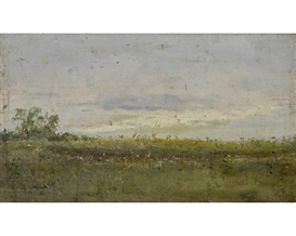 Isaac Levitan, 'Perviy den' Chetverg ...'