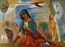 Heinrich Nauen, MADONNA MIT DEN TIEREN