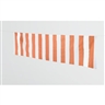Daniel Buren, Peinture suspendue pour une diagonale, mars 1972, travail situé