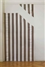 Daniel Buren, One Piece in Two for One Wall
