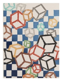 Mel Bochner, five works: Floating World