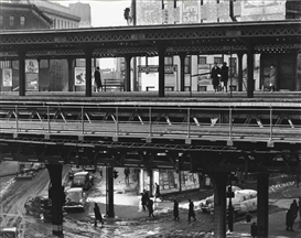 Todd Webb, Chatham Square El Station