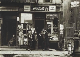 Walter Rosenblum, Two works : Candy Store; Pitt Street, N.Y.
