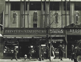 Todd Webb, Sixth Avenue near 45th Street, New York