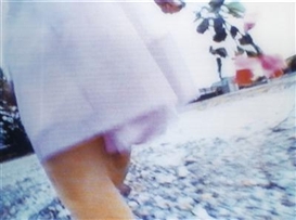 Pipilotti Rist, Knee with Rose