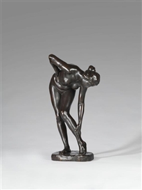 Wilhelm Lehmbruck, Badendes Mädchen (Badende)