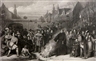 T. O. Barlow, Martin Luther Burning the Pope's Bull of Excommunication, December 12, 1520