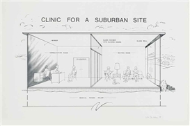 Dan Graham, Clinic for a Suburban Site