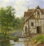 Fritz Ebel, Small watermill