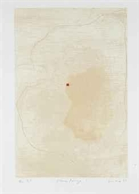 José Maria Sicilia, 2 works: Fleur rouge I; Fleur rouge IV