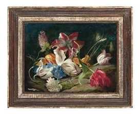 Douglas Anderson, Still life with tulips
