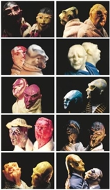 Thomas Schütte, 10 works: United Enemies (A Play in Ten Scenes)