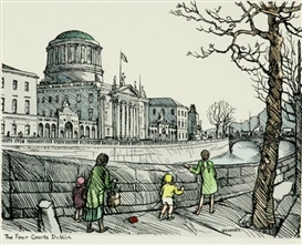 Hilda Roberts, The four courts, Dublin