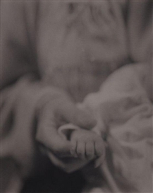 Jan Groover, UNTITLED (HOLDING BABY'S HAND)