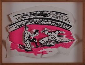 Kim MacConnel, SLIDING SERIES (MAGENTA ONLY)