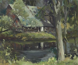 Odgen M. Pleissner, Spring in Vermont