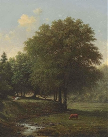 Martin Johnson Heade, Cattle in a Landscape