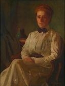 Thomas Anshutz, PORTRAIT OF MISS BUNTING