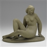 Waylande Gregory, Sculpture of nude, USA, ca. 1930s