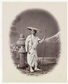 Felice A. Beato, 8 works: Japanese figures