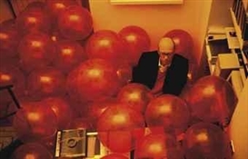 Martin Creed, Work No. 204: Half the air in a given space