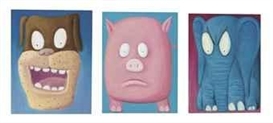 Jim Shaw, Dream Object (triptych)